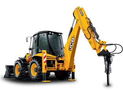 Экскаватор погрузчик JCB 3cx с гидромолотом в аренду